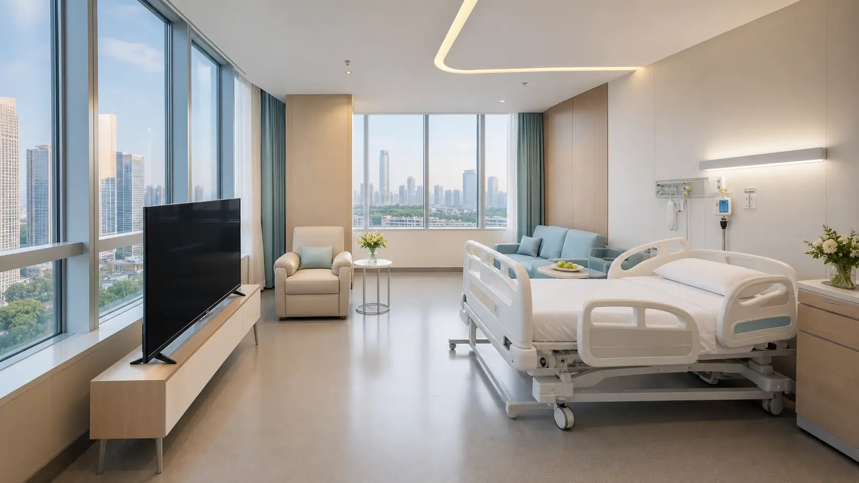 Recovery friendly private room