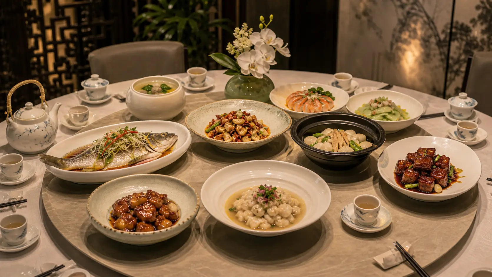 Cantonese cuisine private dining